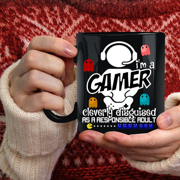 I'm A Gamer Coffee Mug, Funny Gift For Gamer Coffee Cup
