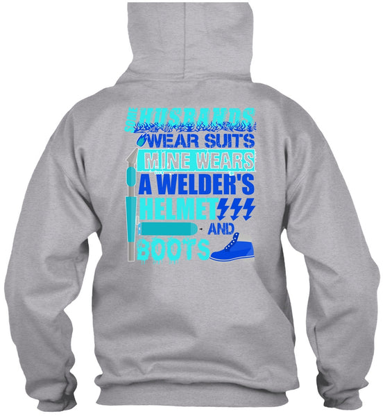 Some Husbands Wear Suits T Shirt, I Love Wife T Shirt