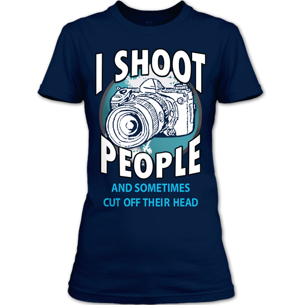 A black t-shirt with the shopify logo