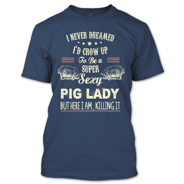 A black t-shirt with the shopify logo