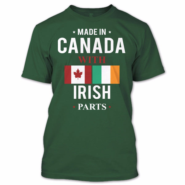 A black t-shirt with the shopify logo