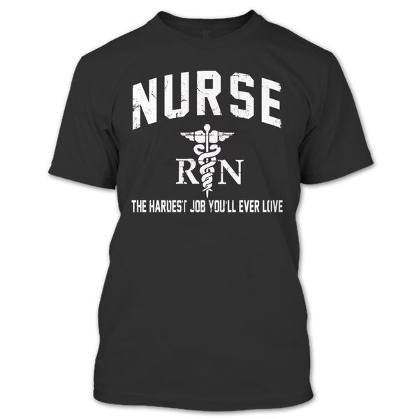 A black t-shirt with the shopify logo