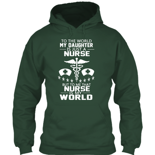 A black t-shirt with the shopify logo