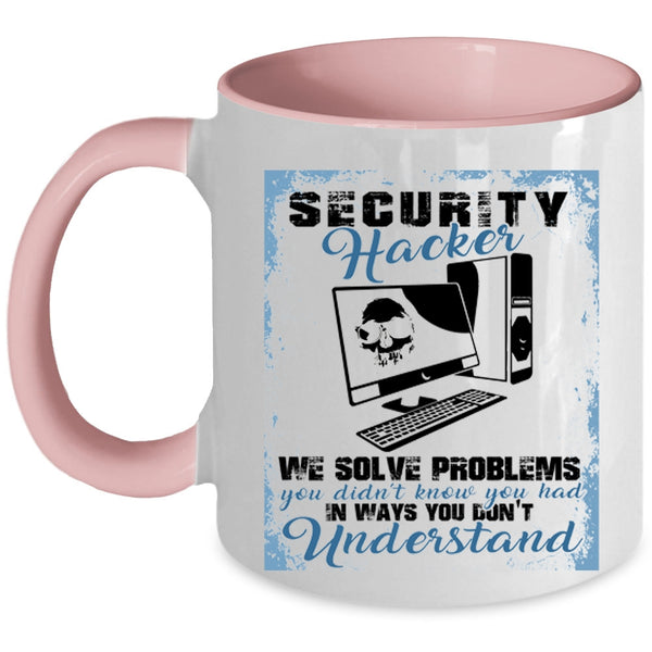 Cool Gift For Hackers Coffee Mug, Security Hackers Accent Mug