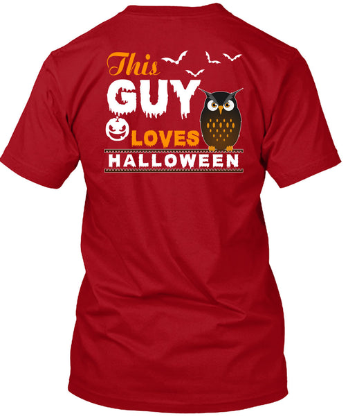 This Guy Loves Halloween T Shirt, I Love You Pumpkin T Shirt