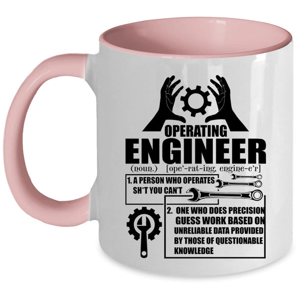 Awesome Operating Engineer Coffee Mug, Operating Engineer Accent Mug