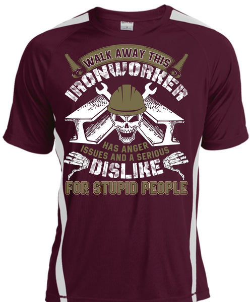 Walk Away This Ironworker T Shirt, Being A Dad T Shirt, Cool Shirt