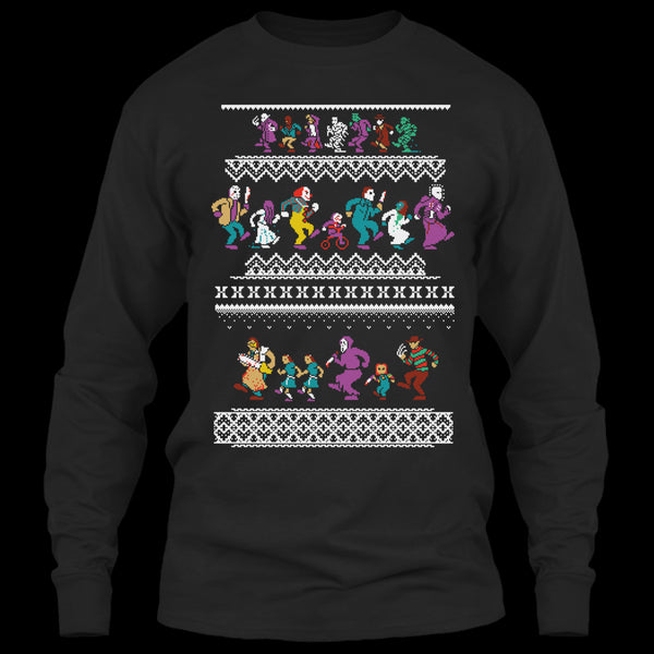 A black t-shirt with the shopify logo