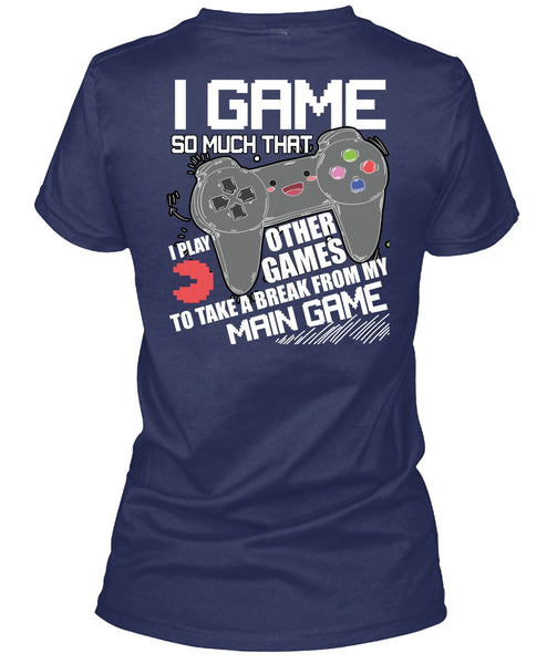 I Game T Shirt, I Love Gaming T Shirt