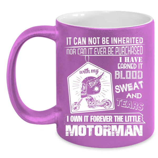 I Own It Forever The Title Motorman Coffee Mug, Aweosme Motorman Coffee Cup