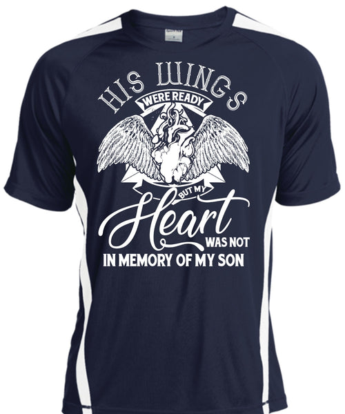 My Heart Was Not In Memory Of My Son T Shirt, Being A Son T Shirt, Cool Shirt
