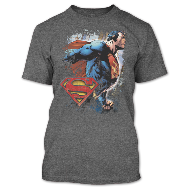 A black t-shirt with the shopify logo