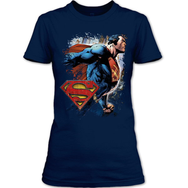 A black t-shirt with the shopify logo