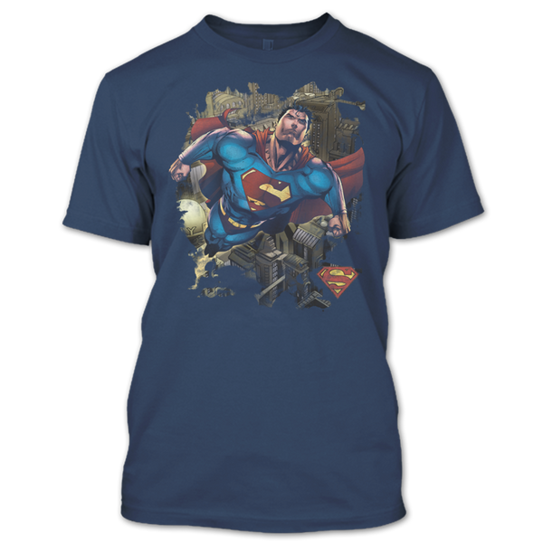 A black t-shirt with the shopify logo