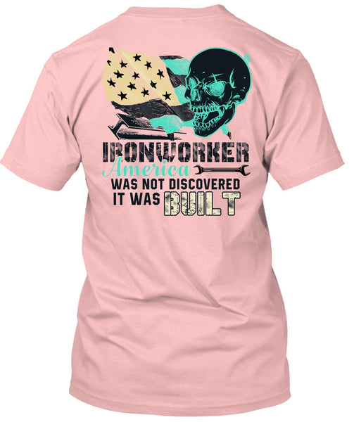 Ironworker America T Shirt, I Love Ironworker T Shirt