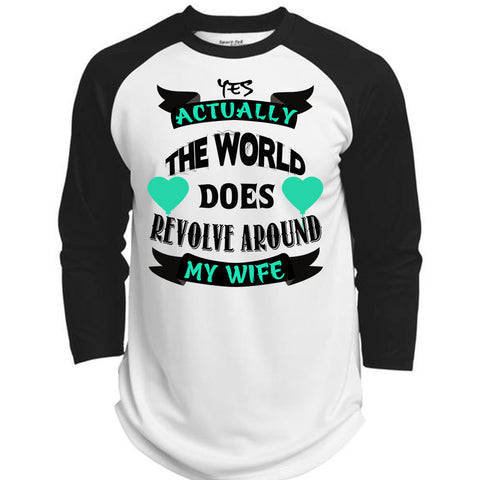 A black t-shirt with the shopify logo