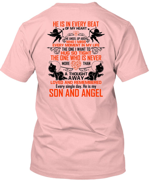 Beat Of My Heart T Shirt, I Love Son T Shirt