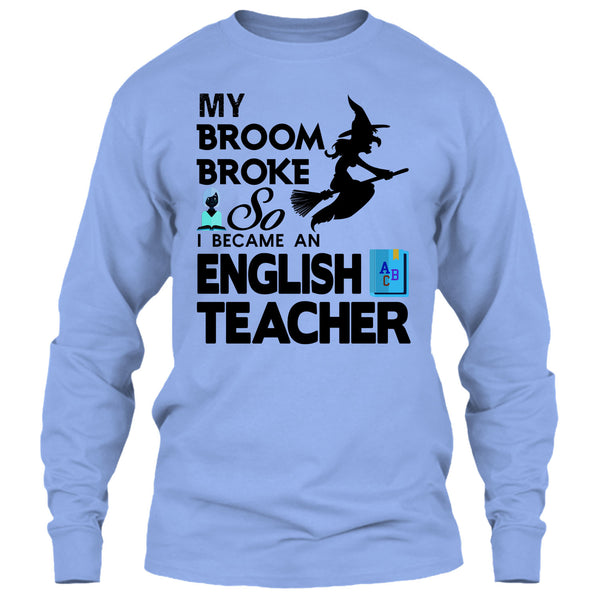 My Broom Broke T Shirt, Happy Halloween Day T Shirt