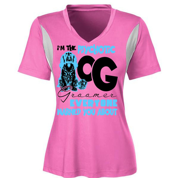 I'm The Psychotic Dog Groomer T Shirt, I Love My Dog T Shirt, Awesome T-Shirts