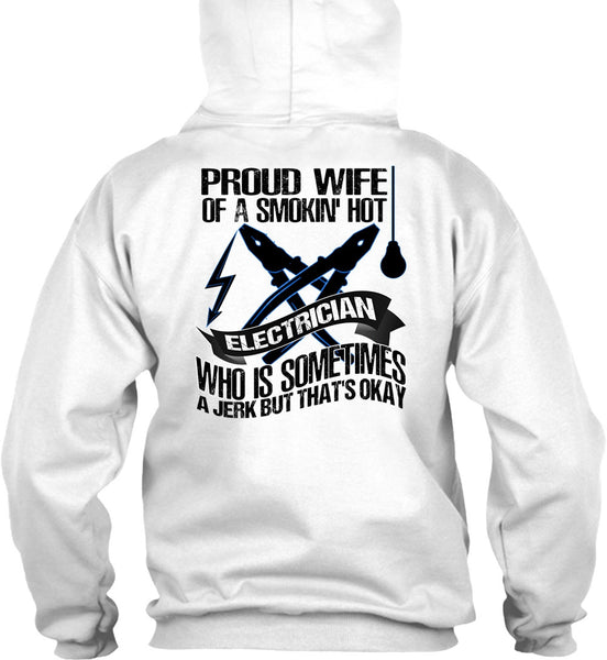 Proud Wife T Shirt, I Love Electrician T Shirt