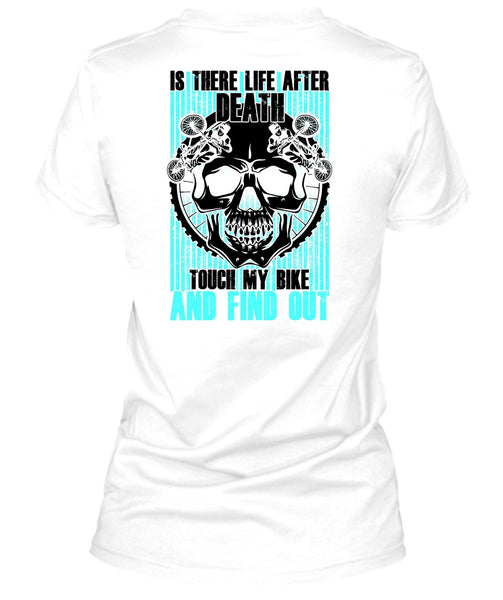 Touch My Bike And Find Out T Shirt, I Love Biker T Shirt