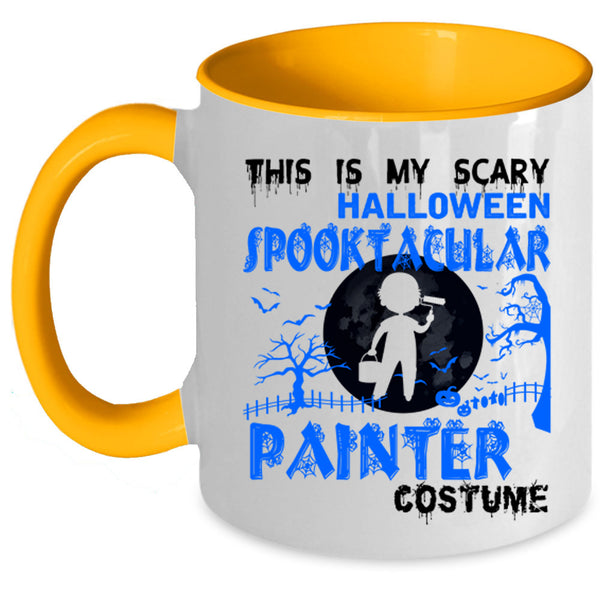 Scary Coffee Mug, My Scary Halloween Spooktacular Painter Accent Mug