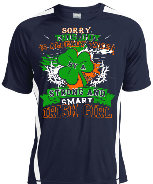 This Guy Is Already Taken By A Smart Irish Girl T Shirt, I Love Irish T Shirt, Cool Shirt