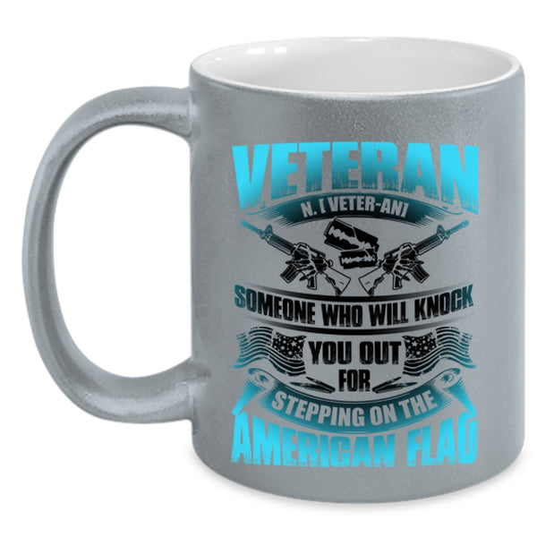 Cool Gift For Veterans Coffee Mug, Veteran Accent Mug