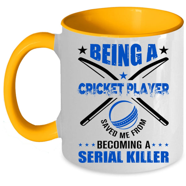 Being A Cricket Player Mug, Cool Gift For Cricket Player Cup