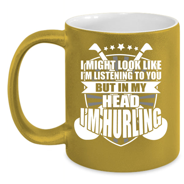 In My Head I'm Hurling Coffee Mug, I'm Hurling Coffee Cup