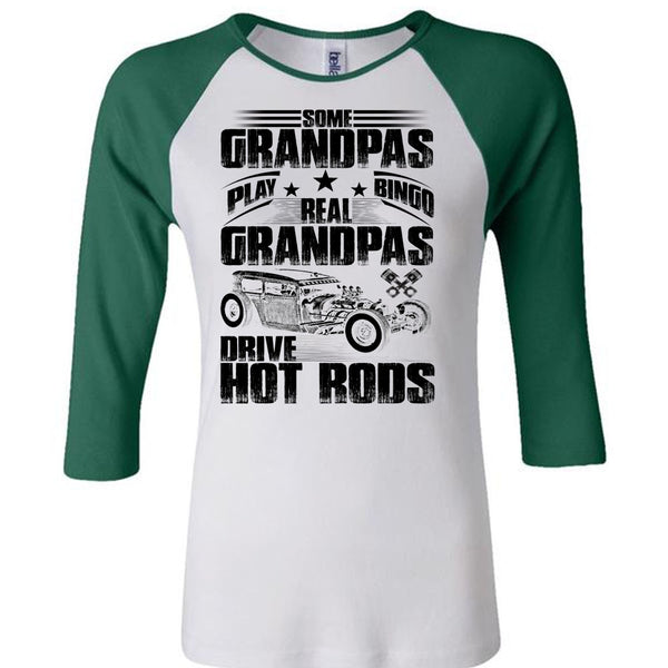 Real Grandpas Drive Hot Rods T Shirt, I Love Biker T Shirt, Awesome T-Shirts