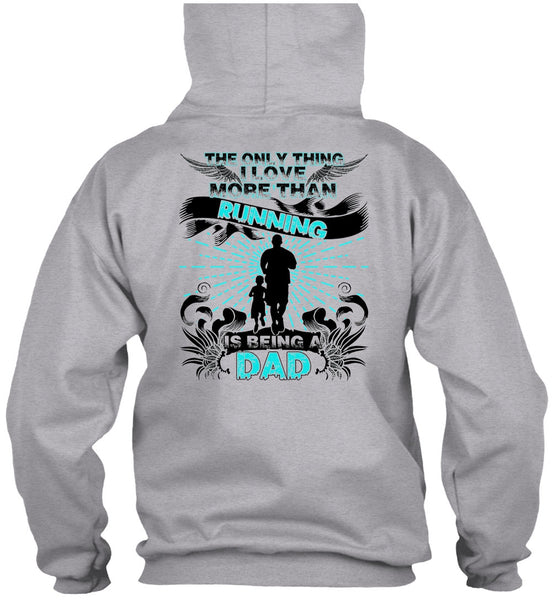 I Love More Than Running T Shirt, Being A Runner T Shirt