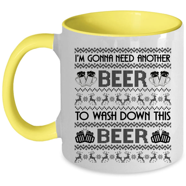 Cold Beer Coffee Mug, I'm Gonna Need Another Beer Accent Mug