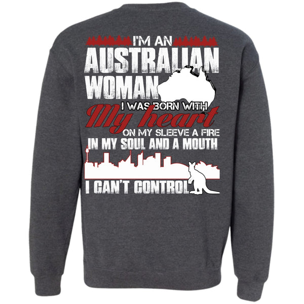I Can't Control T Shirt, I Love Australian Sweatshirt