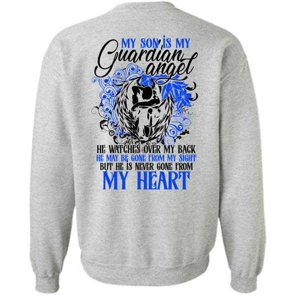 I Love Son T Shirt, My Son Is My Guardian Angel Sweatshirt