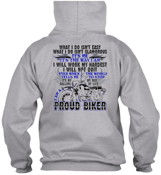 I Am A Proud Biker T Shirt, I Love Biker T Shirt