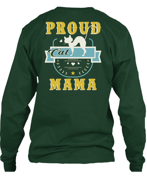 Proud Cat Mama T Shirt, I Love My Cat T Shirt
