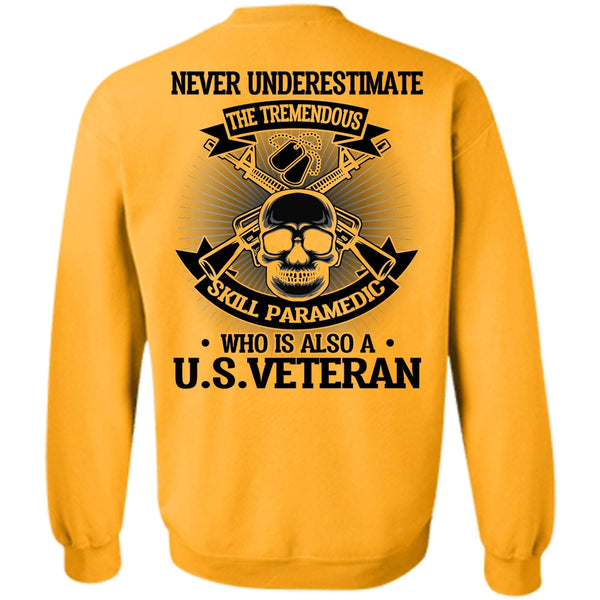I Love Veteran T Shirt, Who Is Also A US Veteran Sweatshirt