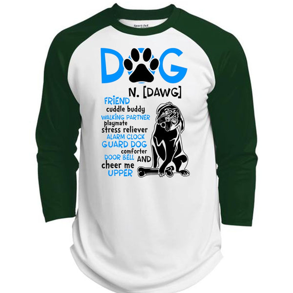 Dog Friend Cuddle Buddy Walking T Shirt, Dog Comforter Door Bell T Shirt, Awesome T-Shirts  (Polyester Game Baseball Jersey)