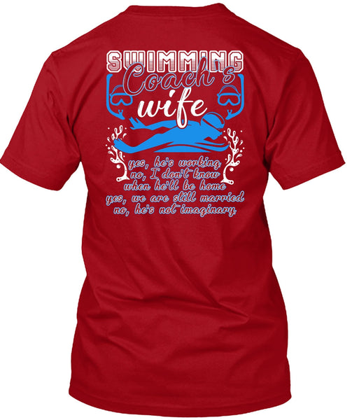 Swimming Coach's Wife T Shirt, We Are Still Married T Shirt