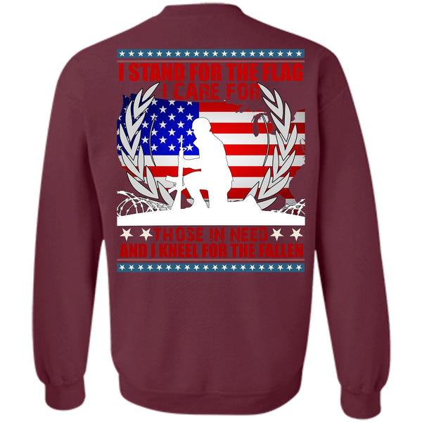 I Kneel For The Fallen T Shirt, I Love Veteran Sweatshirt