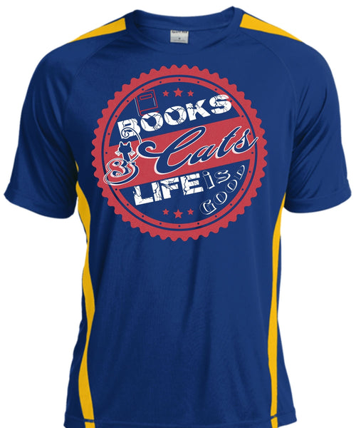 Book Cats Life Is Good T Shirt, My Life T Shirt, I Love Cats T Shirt