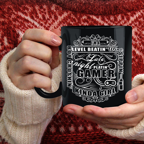 I'm A Gamer Kinda Girl Coffee Mug, Awesome Girls Coffee Cup