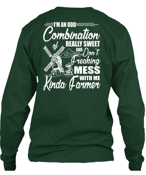 Mess With Me Kinda Farmer T Shirt, Being A Farmer T Shirt