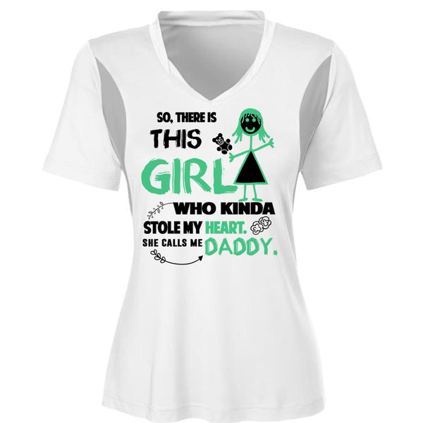 This Girl Who Kinda Stole My Heart T Shirt, She Calls Me Daddy T Shirt, Father's Day T Shirt