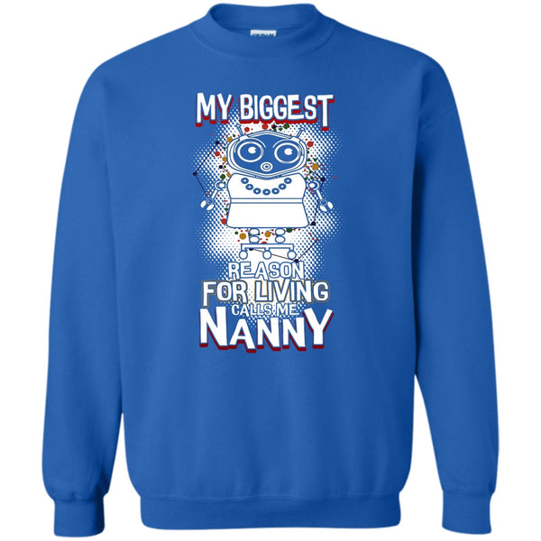 Calls Me Nanny T Shirt, Coolest Nanny Ever Sweatshirt