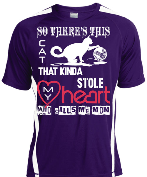 This Cat That Kinda Stole My Heart T Shirt, Calls Me Mom T Shirt, Cool Shirt