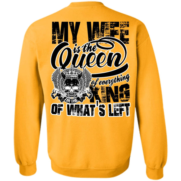 I Love My Wife T Shirt, My Wife Is The Queen Sweatshirt