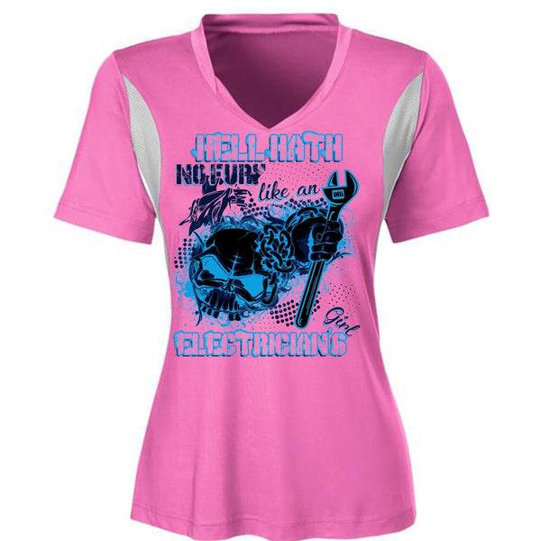 Like An Electrician's Girl T Shirt, I Love Electrician T Shirt, Awesome T-Shirts