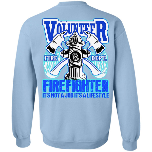 I Love Firefighter T Shirt, Volunteer Firefighter Sweatshirt